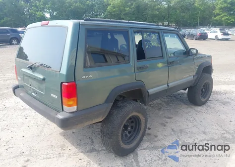 2000 Jeep Cherokee Sport from USA, damaged, VIN 1J4FF48S8YL242593